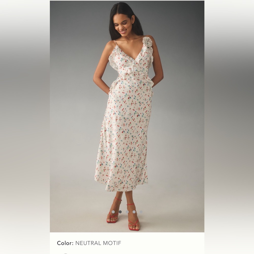 Bardot floral dress